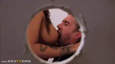 Slut and horny lady boss giving a hot riding