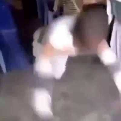 indoor dancing gone wrong?