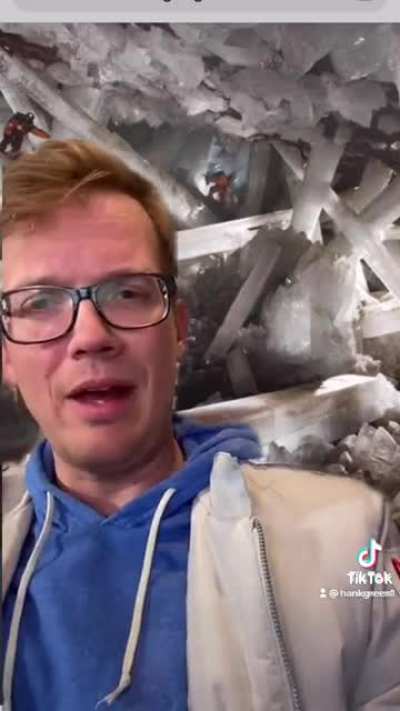 Giant crystal cave