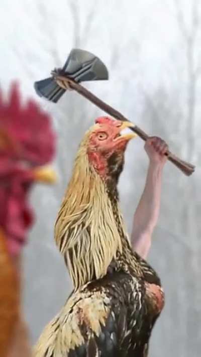 Avengers Endgame, but everyone’s a chicken.