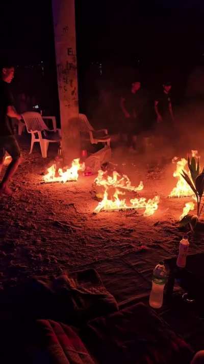 Fire Dancers 