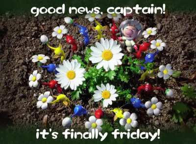 it's friday, captain!