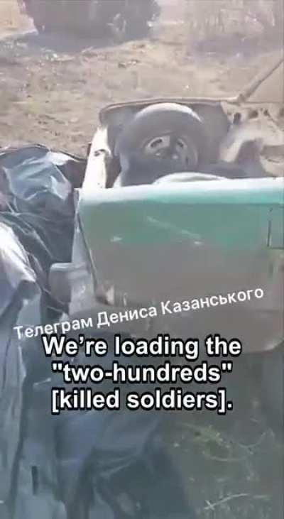 A russian invader records their 