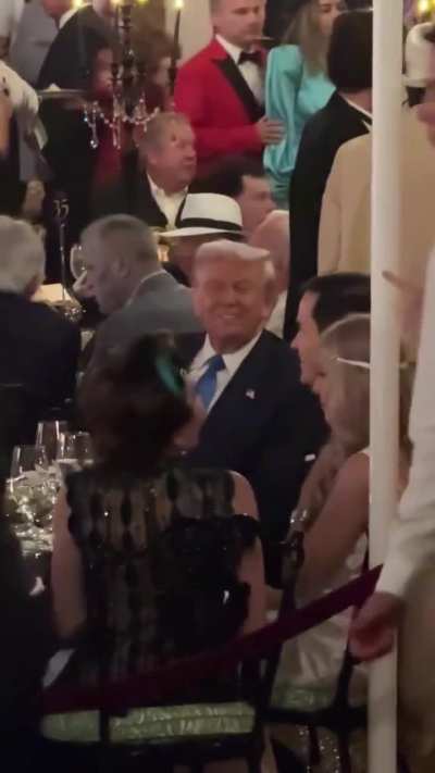Trump Throws Lavish Halloween 'Great Gatsby' Party On Eve Of SNAP Running Dry