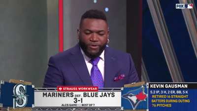 Jeter and A Rod don’t agree with the Blue Jays pulling Kevin Gausman after 76 pitches tonight. “When you’re in the opposing dugout and you have a starter that is absolutely dealing, if they go to the bullpen, I don’t care who they bring in, you’re excited