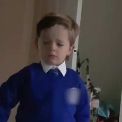 Kid will uppercut Father Christmas