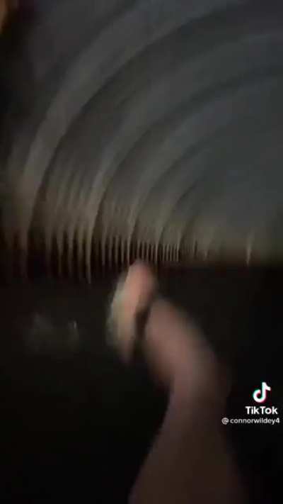 “I’m going into this dark tunnel completely defenseless I hope penny wise doesn’t violate me with his clown cock.”
