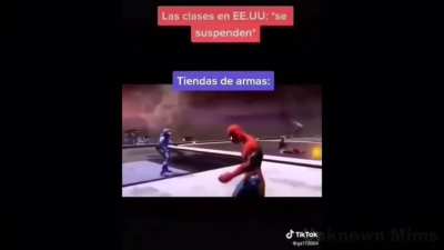 F por las tiendas de armas