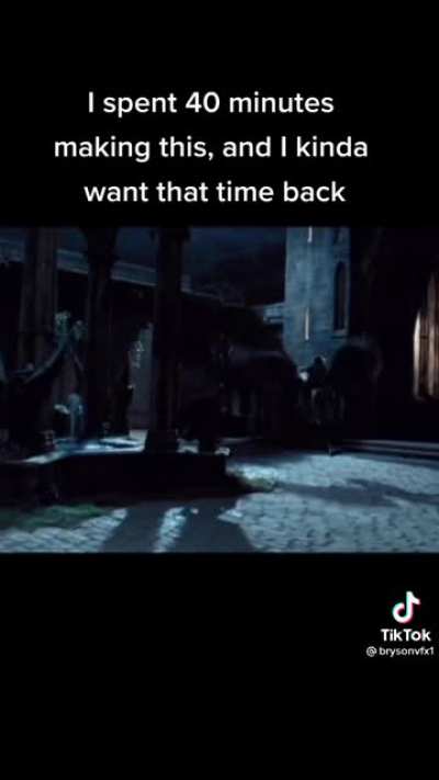 Deleted scene from Harry Potter