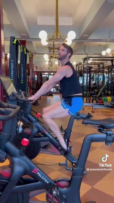 Working out in heels