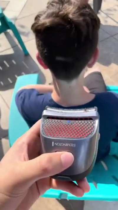 Cutting your friends hair