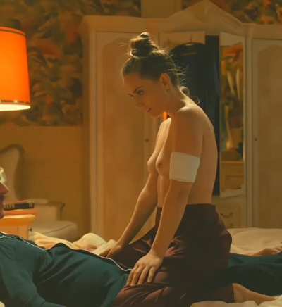 Kseniya Mishina topless in 'Fair Trade' S2E3