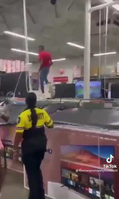 He can’t be stopped?
