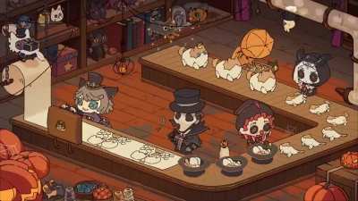 From IDV JP Twitter: “Prep<wbr>arati<wbr>ons for the Halloween Party are complete!”