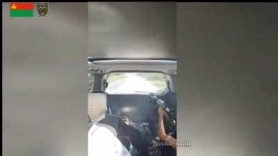 Drive-by shooting against Junta forces in Dawei, Myanmar by the PDF