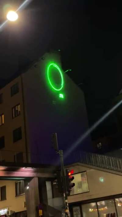 Saw the Aphex Twin logo in Stockholm...