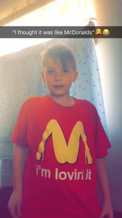 Nice shirt