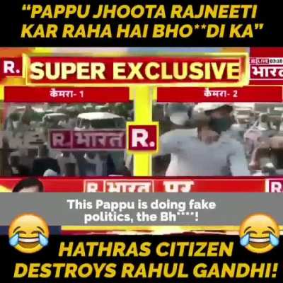 Chodi moderator on Republic TV news