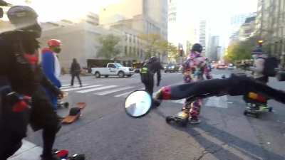 PEV Ride Through Chicago Halloween 2020