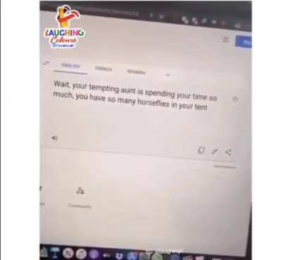 Well French is easy as well