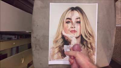 Sabrina Carpenter Cum Tribute 11