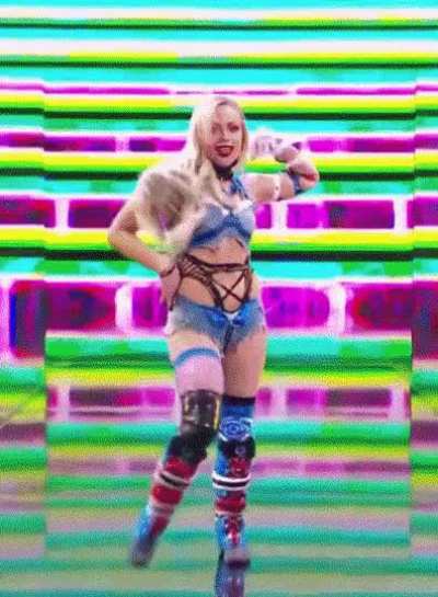 Liv morgan 😈😈👅 I love this attire especially the booty short<wbr>s😈🍑🍑
