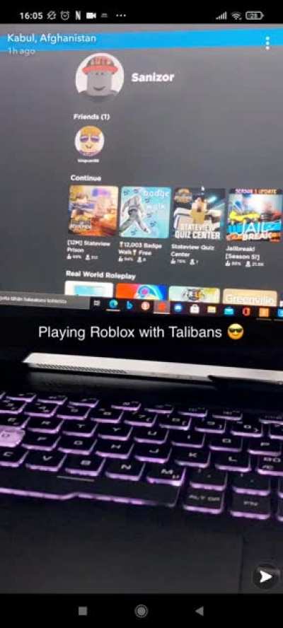Snapchat Talibans