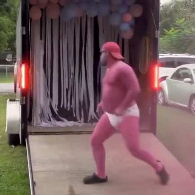 Gender reveal gone right