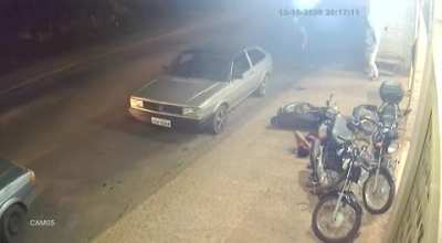 My man went berserk - Outside footage.