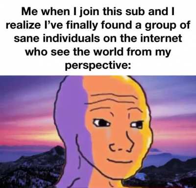 I feel at home.