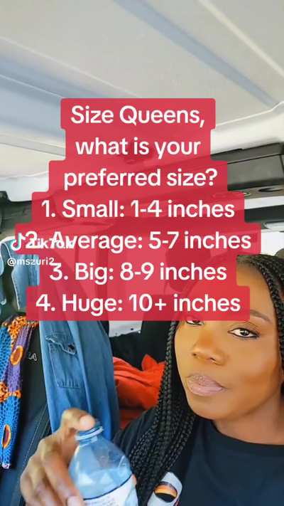 A Size Queens Size Chart