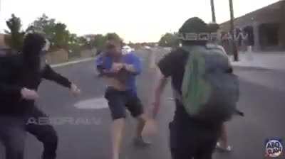This POS got what he deserved too, right ?