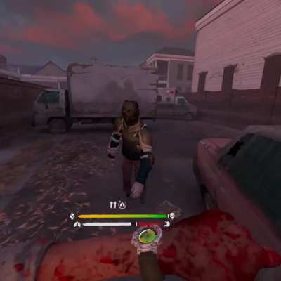 [S&S] dream playing the walking dead saint and sinner be like :
