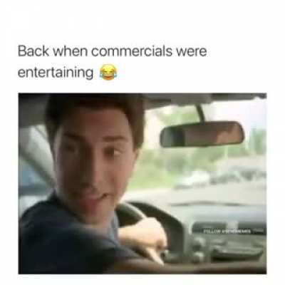 Commercial were funny back then