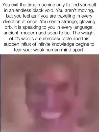 Immeasurable weight, infinite knowledge