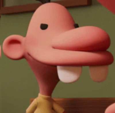 he has no chin