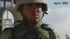 Crushing a car with a tank......Video from 2003 Iraq
