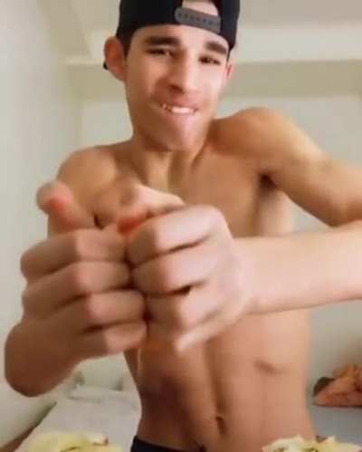 What's wrong with his nipples