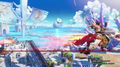 Chipp's new move demonstration - 