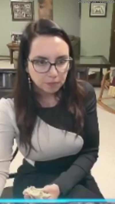 2025-12-28 Trisha Hershberger talking skinny and eating