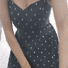 Trying out a dress for the summer! Is it better with or without? :3 [OC]