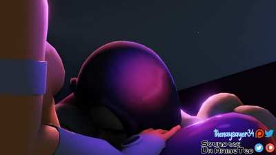 Raven blowing Futa Starfire (TheN<wbr>aySay<wbr>er34) [DC]
