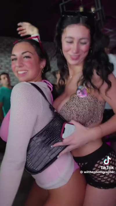 These TikTok women love showing up their big natural tits and leaving almost nothing to the imagination. I’m not complaining.