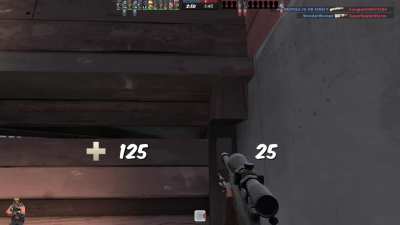 standing in weird spots as sniper works sorta well