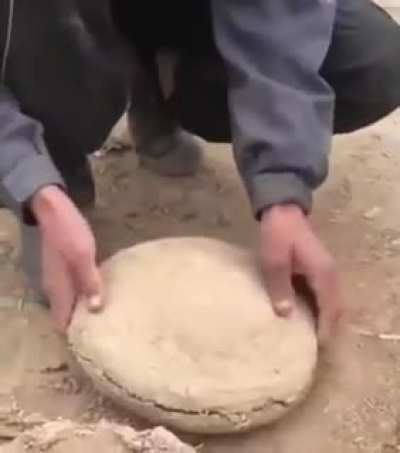 These grapes are stored for up to six months and kept fresh in airtight mud-straw containers. Centuries ago, people of Afghanistan developed this method of food preservation, which uses mud-straw containers, and is known as kangina.