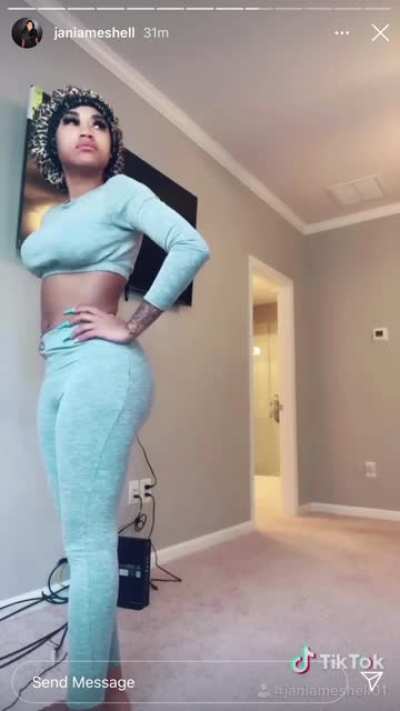Cause she thick