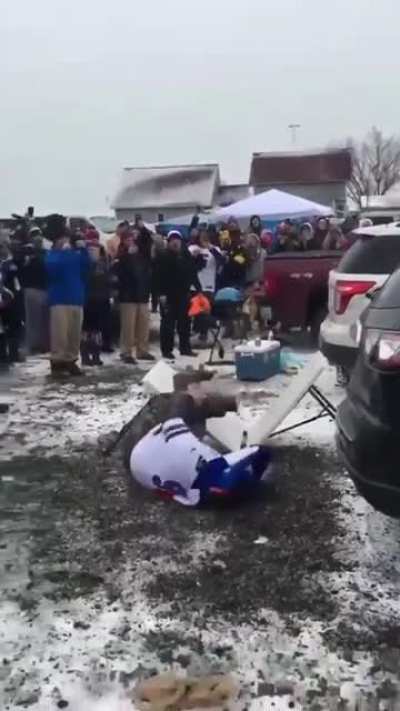 Knowing one fan wasn’t able to enjoy the win makes the loss just a tad less painful.
