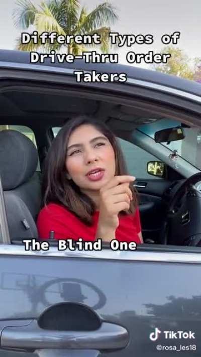 Ordering at the drive-thru