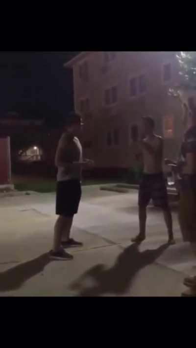 Never fight a guy wearing a cowboy hat