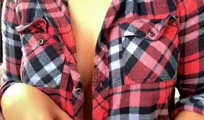 Revealing what’s under my shirt...hope you like them 😍 [OC]